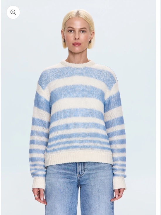pistola Sweaters - Pistola Moa Striped Bubble Sweater